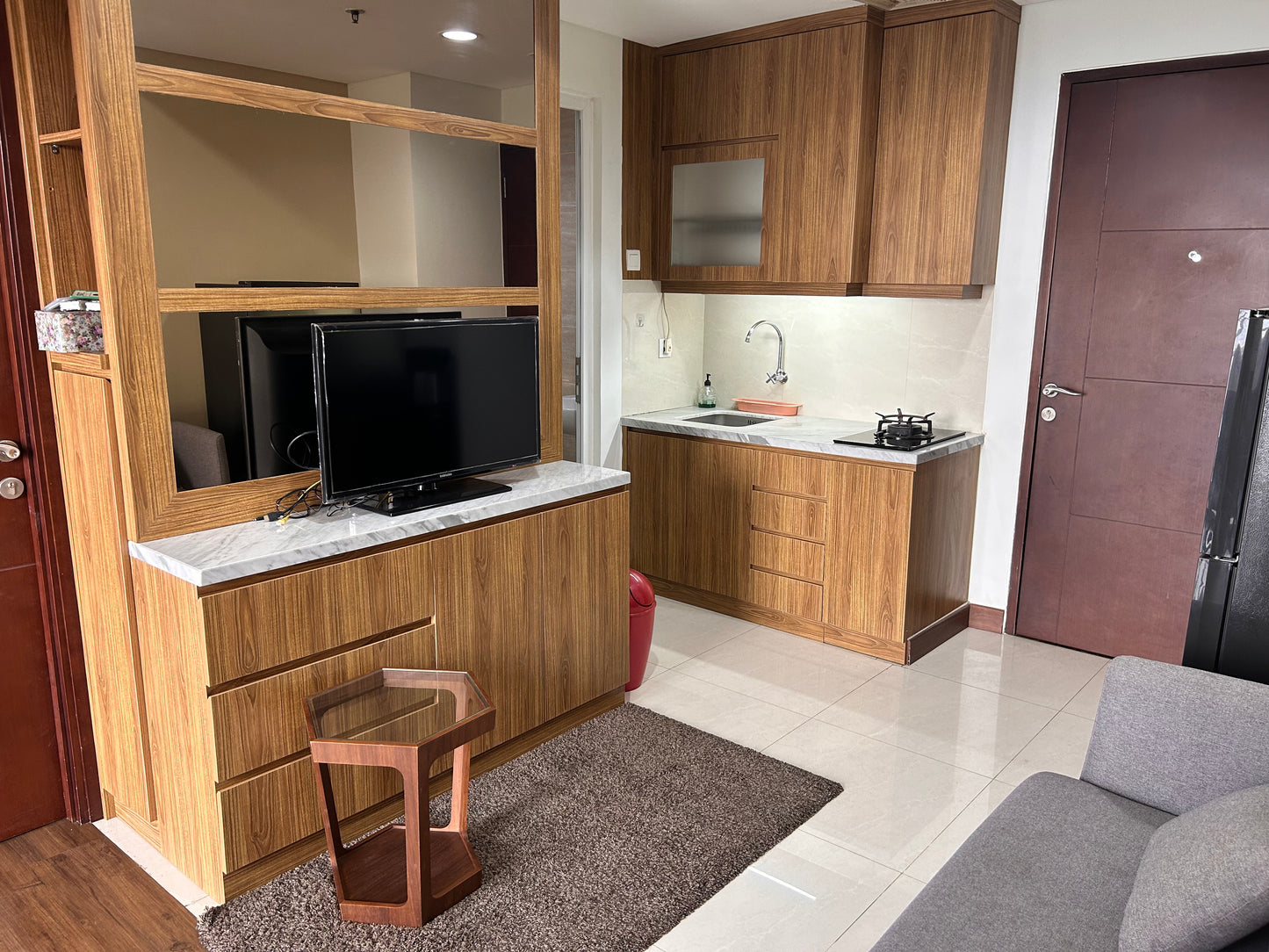 JUAL RUGI (BU) SPRINGWOOD APARTEMEN 2BR FULL FURNISHED