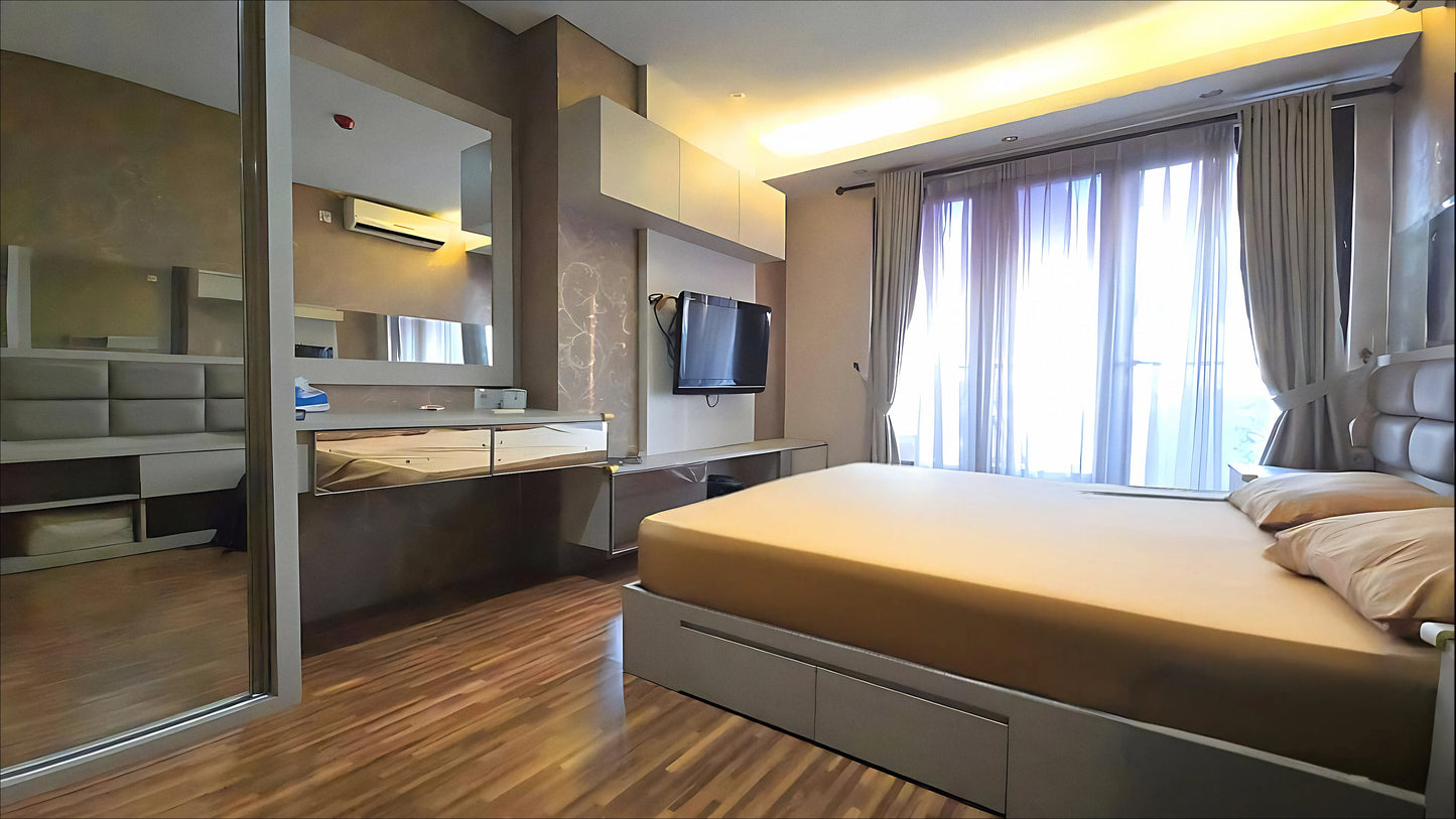 JUAL BU CEPAT APARTEMEN TAMANSARI SEMANGGI 2BR FULL FURNISHED !