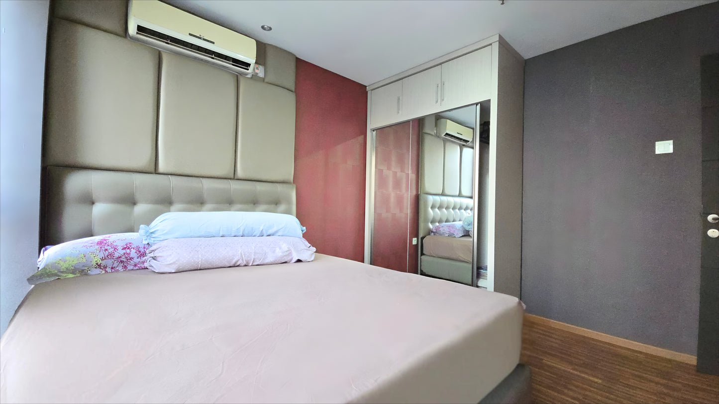 JUAL BU CEPAT APARTEMEN TAMANSARI SEMANGGI 2BR FULL FURNISHED !