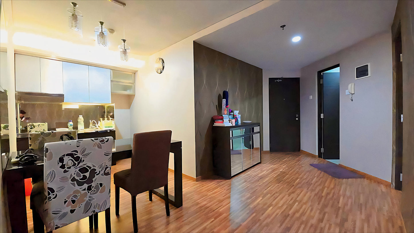 JUAL BU CEPAT APARTEMEN TAMANSARI SEMANGGI 2BR FULL FURNISHED !