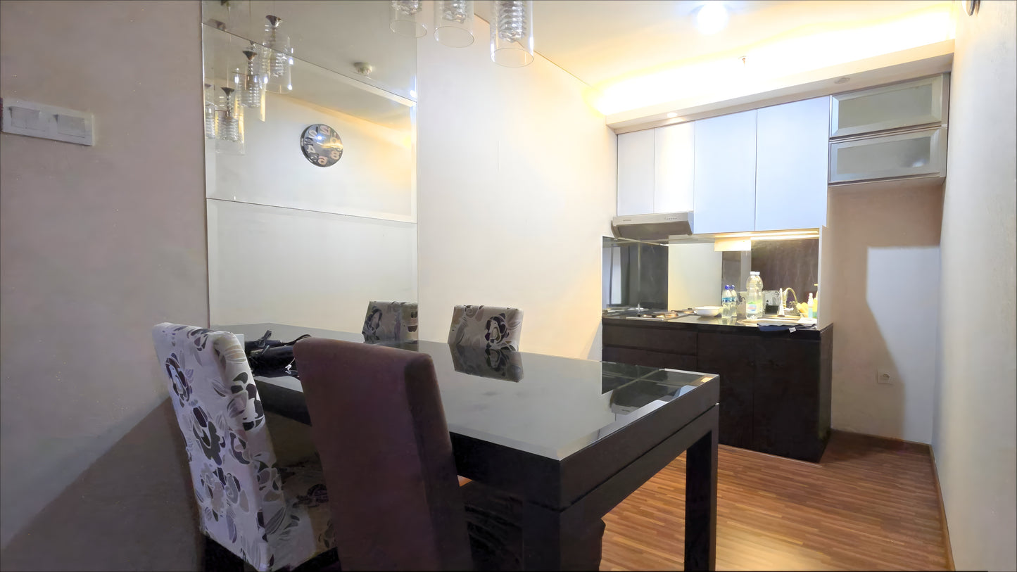 JUAL BU CEPAT APARTEMEN TAMANSARI SEMANGGI 2BR FULL FURNISHED !