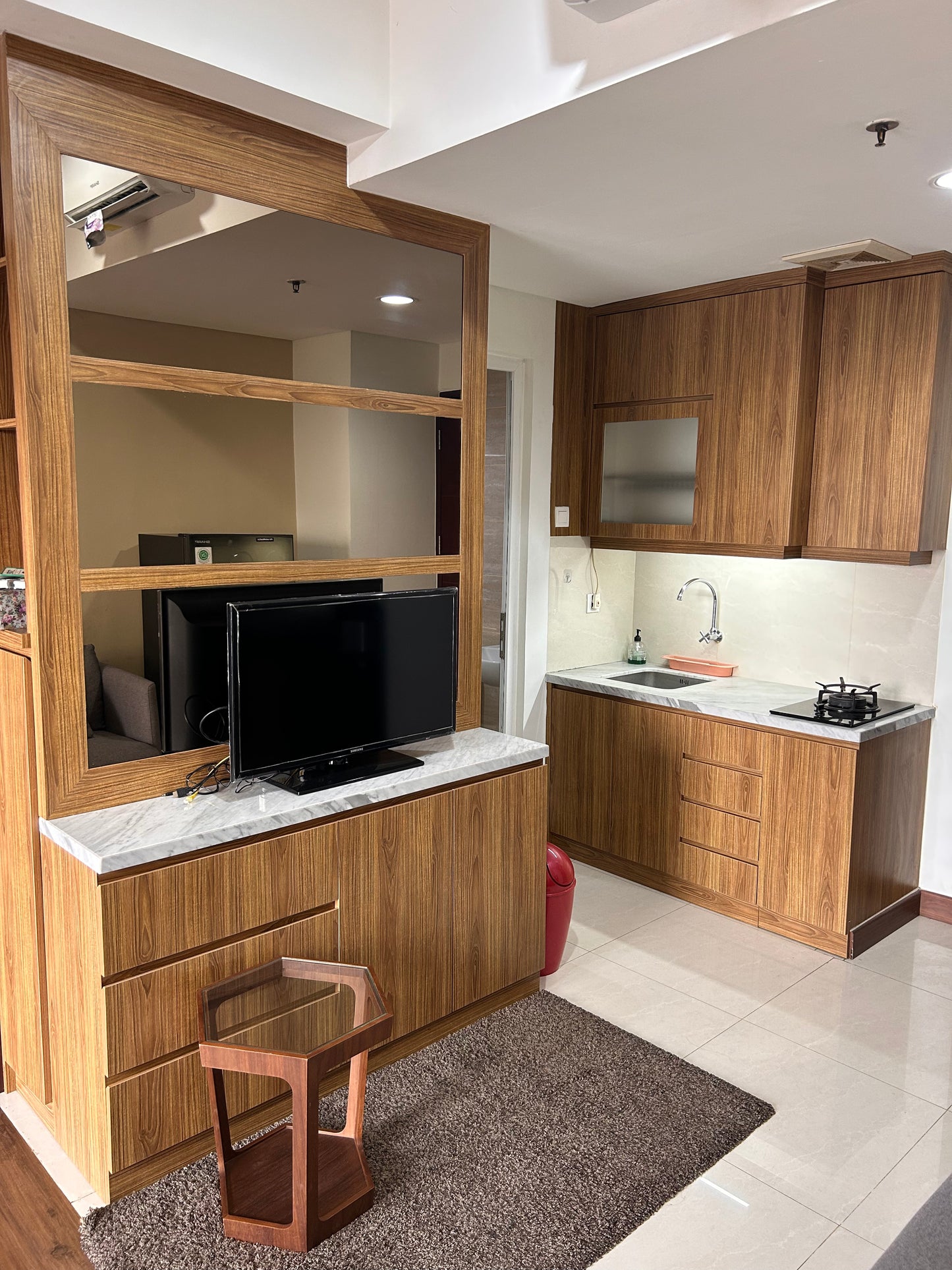 JUAL RUGI (BU) SPRINGWOOD APARTEMEN 2BR FULL FURNISHED